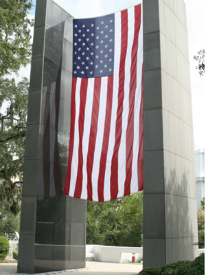 Vietnam War Memorial in Tallahassee, Florida