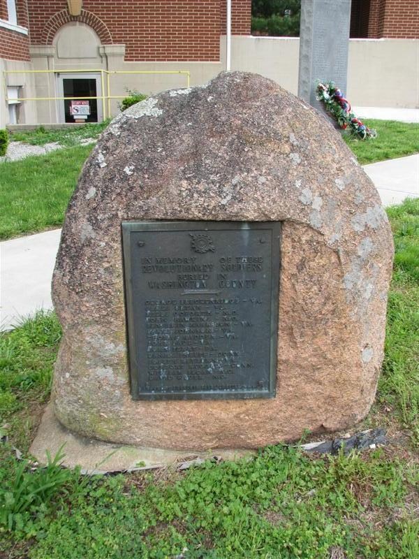 Revolutionary War Memorial in Potosi, Missouri