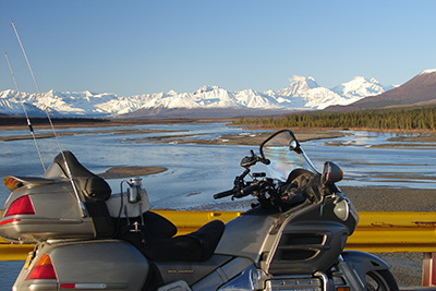Motorcycling in Alaska